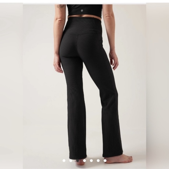 Athleta Salutation Stash Rib Flare - XS - Black - Picture 2 of 9